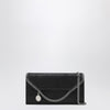 Stella McCartney Falabella black crossbody wallet