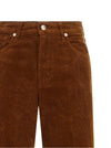 7 For All Mankind Stovepipe Straight Velvet Pants