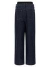 7 For All Mankind Banded Slouchy Wide Jeans