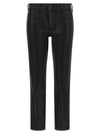 7 For All Mankind Leather Effect Jeans