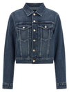 7 For All Mankind Darted Shrunken Jacket