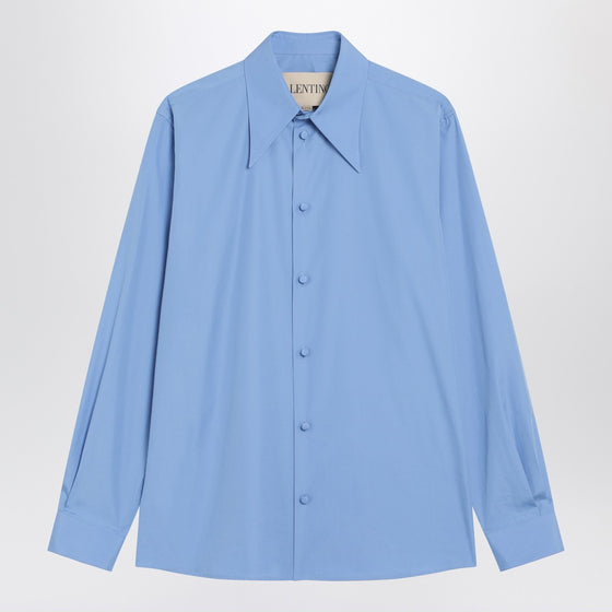 Valentino Light blue cotton shirt