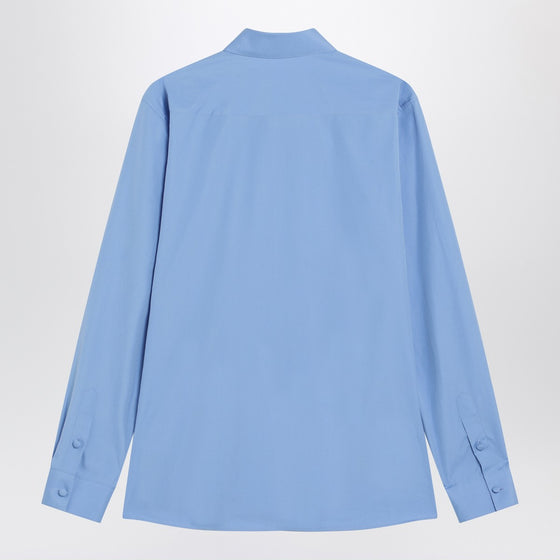 Valentino Light blue cotton shirt