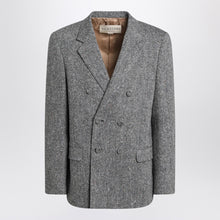  Valentino Double-breasted jacket in natté wool bouclé