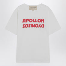  Valentino White T-shirt with Apollon/Dionysos print