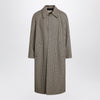 Valentino Coat with Vichy pattern in cotton and wool