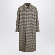  Valentino Coat with Vichy pattern in cotton and wool