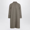 Valentino Coat with Vichy pattern in cotton and wool