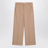 Valentino Camel-coloured wool trousers
