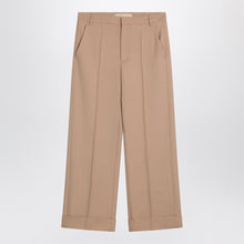  Valentino Camel-coloured wool trousers