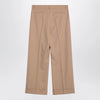 Valentino Camel-coloured wool trousers