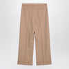 Valentino Camel-coloured wool trousers