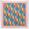 Valentino Garavani Silk scarf with colorful diamond pattern
