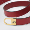 Valentino Garavani Volgo Signature red belt