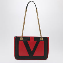  Valentino Garavani Viva Superstar small red/black bag