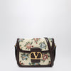 Valentino Garavani Small bag 9TO5 in jacquard fabric Papier Floral
