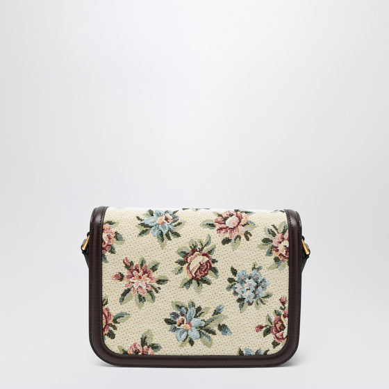 Valentino Garavani Small bag 9TO5 in jacquard fabric Papier Floral
