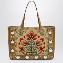  Valentino Garavani Medium tote bag Nellcôte in jacquard fabric