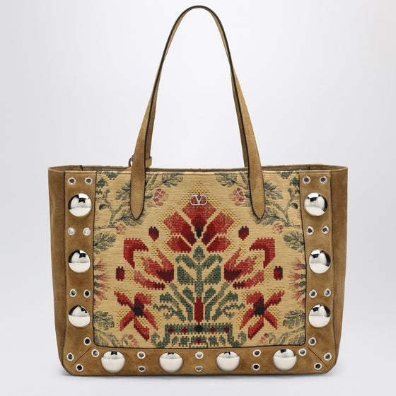 Valentino Garavani Medium tote bag Nellcôte in jacquard fabric