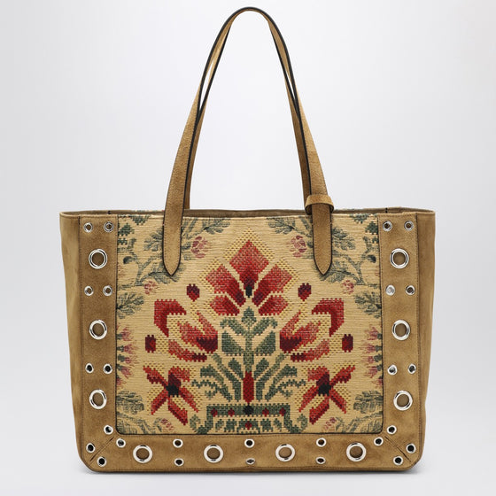 Valentino Garavani Medium tote bag Nellcôte in jacquard fabric