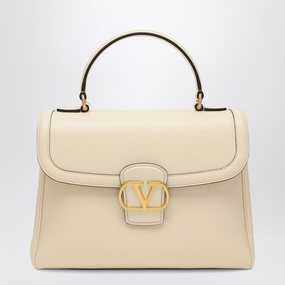 Valentino Garavani Large 9TO5 shoulder bag in butter color