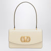 Valentino Garavani Vain bag in butter White glossy calfskin