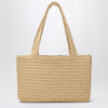 Valentino Garavani Viva Superstar Crochet medium natural/black bag