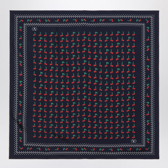 Valentino Garavani Cherryfic silk scarf