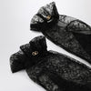 Valentino Garavani Black lace Vlogo Signature gloves