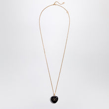  Valentino Garavani Coeur Royal necklace black