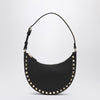 Valentino Garavani Black Rockstud mini hobo bag