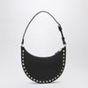Valentino Garavani Black Rockstud mini hobo bag