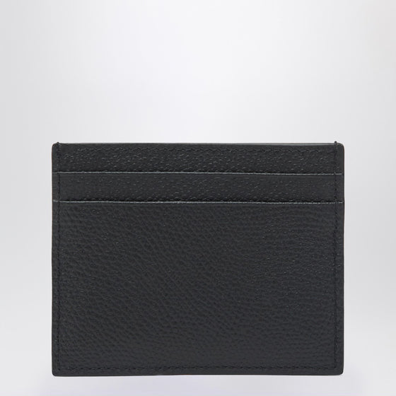 Valentino Garavani Vlogo Signature black credit card holder