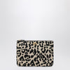 Valentino Garavani Animal-print pony-effect VLogo Signature pouch