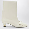 Valentino Garavani Ivory Bowow ankle boots