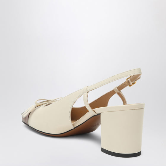 Valentino Garavani Slingback Valet Du Roi pumps in butter/tobacco