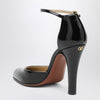 Valentino Garavani Hi Dolly black patent leather pumps