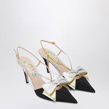  Valentino Garavani Slingback Bowow pumps black with bow