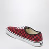 Valentino Garavani X Vans Sneaker Low-Top red/black with VLogo Checkerboard print