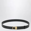 Valentino Garavani Black Vlogo Signature belt