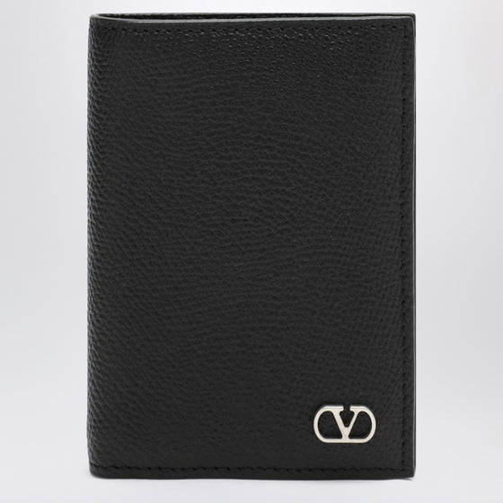 Valentino Garavani Vlogo black card holder
