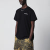 DAGGER Faded black T-shirt with logo print