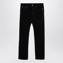  Saint Laurent Black corduroy slim trousers