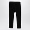 Saint Laurent Black corduroy slim trousers