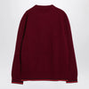 GUCCI Burgundy wool and cashmere jumper