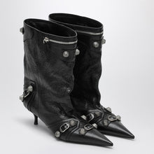  Balenciaga Cagole Wide black ankle boot