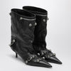 Balenciaga Cagole Wide black ankle boot