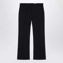  Alexander McQueen Black tailored trousers in wool