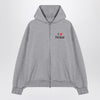 Balenciaga Grey zip-up sweatshirt I Love Paris
