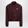 GUCCI Bomber Bordeaux in wool blend